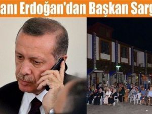 Cumhurbaşkanı Erdoğan, Başkan Sargın’ın Cep Telefonundan İzniklilere Seslendi