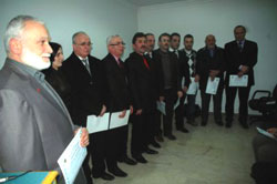 Rize'de 41 İşletmeye Teşekkür Belgesi