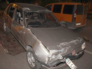 Takla Atan Otomobilin Sürücüsü Kaçtı