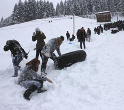 5. Ayder Kardan Adam Şenliği Başladı