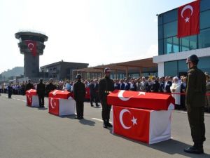 Ordu Şehitlerini Tekbirlerle Uğurladı
