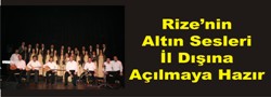 Rize'nin Altın Sesleri'nden davet