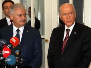 Başbakan Yıldırım-bahçeli Görüşmesi