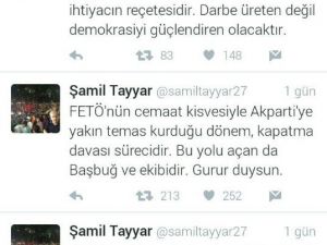 Şamil Tayyar’dan İlker Başbuğ’a Tepki