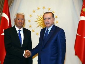 Cumhurbaşkanı Erdoğan, Avrupa Konseyi Genel Sekreterini Kabul Etti