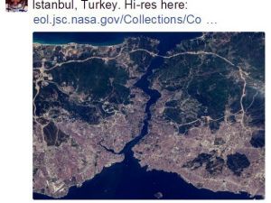 Nasa, İstanbul Boğazı’nı Uzaydan Görüntüledi