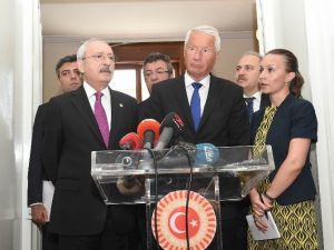 Chp Genel Başkanı Kılıçdaroğlu, Avrupa Konseyi Genel Sekreteri Jagland İle Görüştü