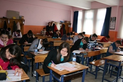 Rize'de Matematik sınavı yapıldı