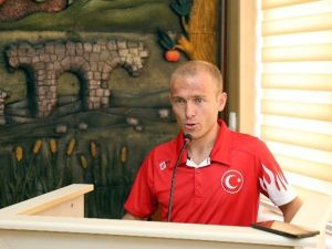 Gümüşhaneli Milli Atlet Ercan Muslu, Olimpiyatlar Öncesinde İl Genel Meclisinde