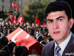 Rizeli Şehidin Cenaze Töreni