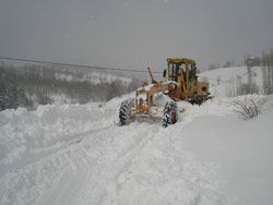 Rize'de 28 Köy Yolu Kapandı