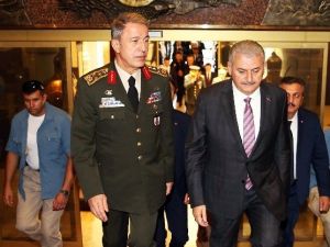 Başbakan Yıldırım, Genelkurmay Başkanlığı’nda