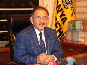 Çevre Ve Şehircilik Bakanı Özhaseki Konya’da