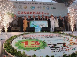 Çanakkale’de 274 Milyon Tl’lik Tesisin Temeli Atıldı