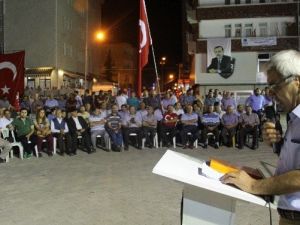 Vezirköprü’de 22. Demokrasi Nöbeti