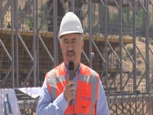 Bakan Arslan, Ankara-sivas Yht Hattı Elmadağ Şantiyesinde İncelemelerde Bulundu