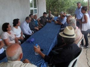 Chp’li Ağbaba, Arguvan İlçesini Ziyaret Etti