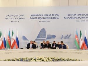 Azerbaycan, Rusya Ve İran Üçlü Zirve’de Buluştu