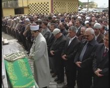 Kerim Kasap'ın eşi ebediyete uğurlandı
