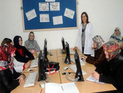 Rize’de Velilere Bilgisayar Kursu