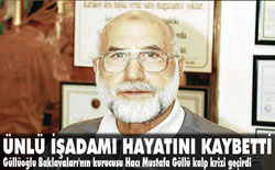 Ünlü işadamı hayatını kaybetti