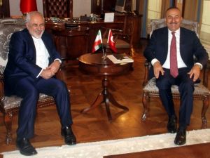 Bakan Çavuşoğlu, İran Dışişleri Bakanı Zarif İle Bir Araya Geldi