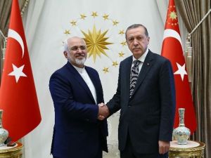 İran Dışişleri Bakanı Zarif Cumhurbaşkanlığı Külliyesi’nde