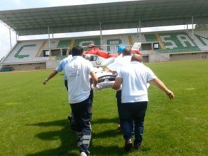 Kazada Yaralanan Çocuğun İmdadına Hava Ambulansı Yetişti
