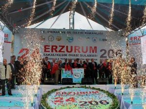 Bakan Eroğlu Ve Akdağ, Erzurum’da Toplu Açılış Törenine Katıldı