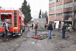Artvin Devlet Hastanesi'nde korkutan yangın