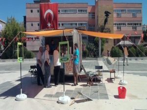 Bu Kafe Güneş Enerjisiyle Hizmet Veriyor