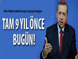 Erdoğan'ın Kesintisiz Başbakanlık'ta 9. Yılı