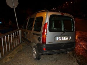 Samsun’da Trafik Kazası: 1 Yaralı