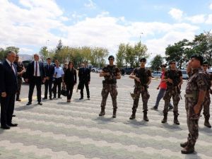 Kktc Cumhurbaşkanı Akıncı’dan Özel Harekat Daire Başkanlığı’na Ziyaret
