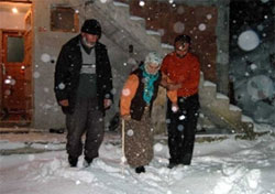 Hasta nine, 8 saatte hastaneye ulaştırıldı