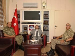 Giresun Jandarma Bölge Komutanı Saraç’tan, Vali Ustaoğlu’na Ziyaret