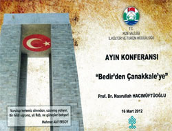 Rize Valiliği'nden Ayın Konferansı