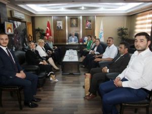 Kızılay Bayburt Derneğinden Başkan Memiş’e Ziyaret