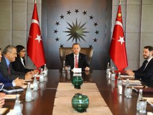 Cumhurbaşkanı Erdoğan, Venezuella Heyetini Kabul Etti