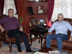 Ordu Büyükşehir Belediye Başkanı Yılmaz, Başkan Ünver’i Ziyaret Etti