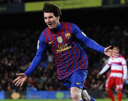 Nou Camp'ta Messi'nin rekorlar gecesi...