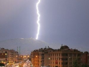 Ordu’da Şimşekli Gece