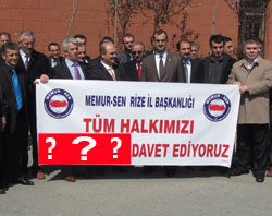 Rize'de En Anlamlı Destek Çağrısı