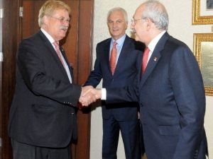 Kılıçdaroğlu, Elmar Brok Ve Kati Piri’yi Kabul Etti