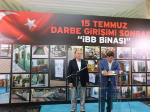 Eski Başbakan Ahmet Davutoğlu’ndan, İbb’ye Taziye Ziyareti