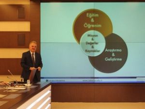 Rektör Elmas Kaliteyi Anlattı