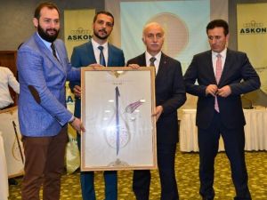 Vali Şahin, Askon Üyeleriyle Bir Araya Geldi
