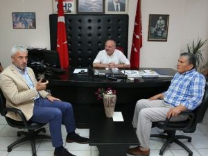 Enver Yılmaz’dan Chp’ye Geçmiş Olsun Ziyareti