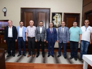 Kooperatif Başkanı Çerikçi’den Başkan Külcü’ye Ziyaret