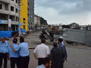Zonguldak’ta Yol Çöktü